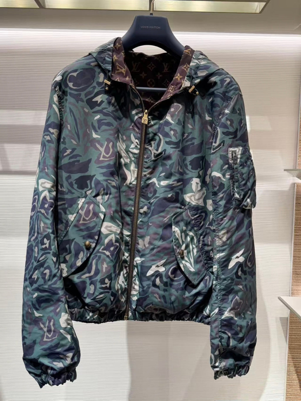LOUIS VUITTON LV 25S HOODED JACKET 0159