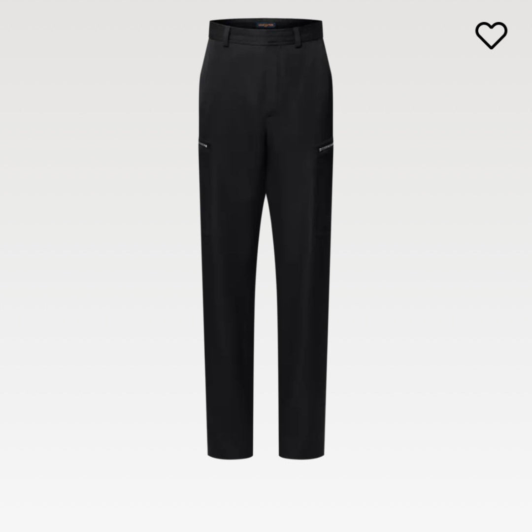 LOUIS VUITTON LV 25S EMBROIDERED CARGO PANTS 584825
