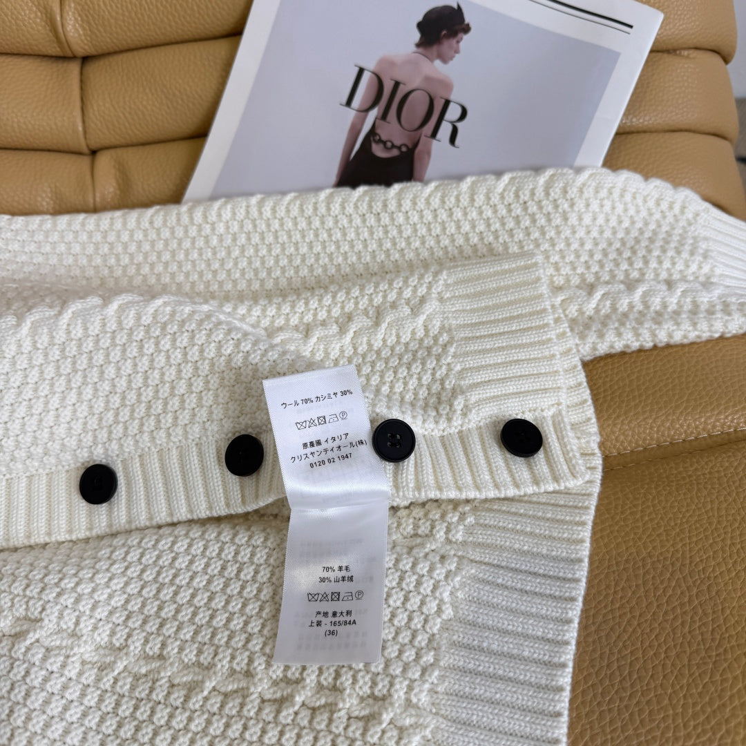 DIOR 25S KNIT CARDIGAN 562