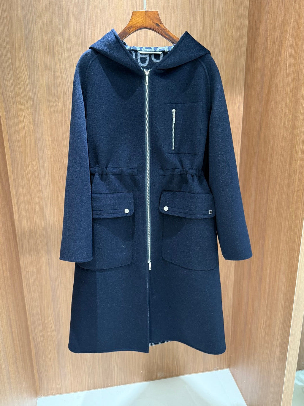 HERMES 25S WOOL COAT 102