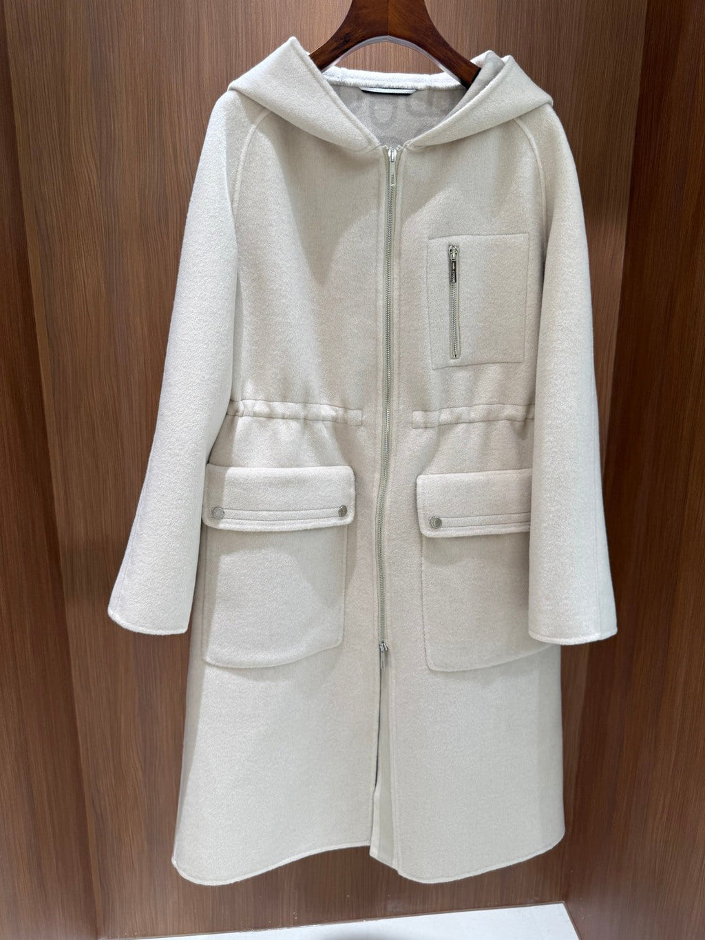 HERMES 25S CASERE COAT 195