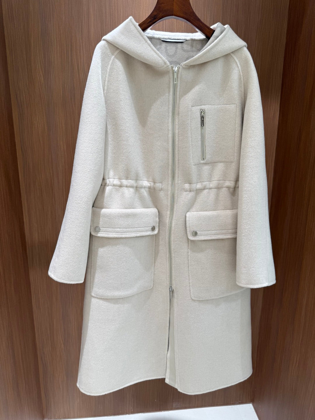 HERMES 25S CASERE COAT 195