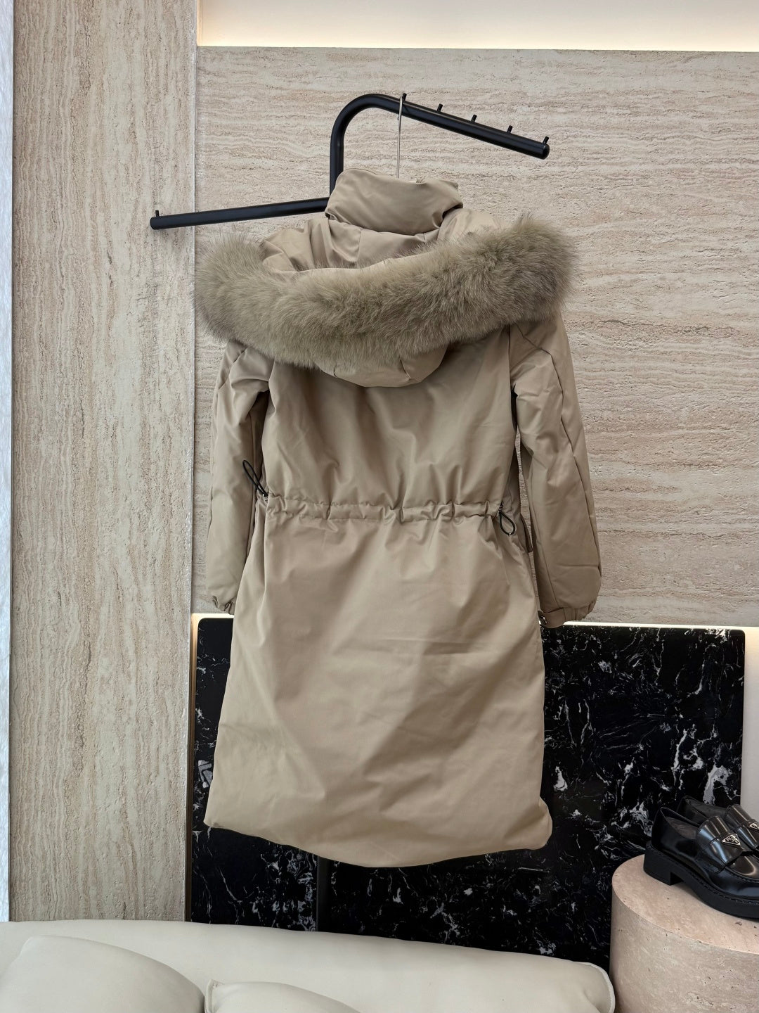 PRADA 25S LONG PUFFER JACKET 519