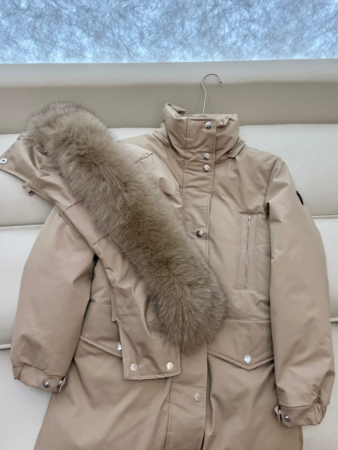 PRADA 25S LONG PUFFER JACKET 519