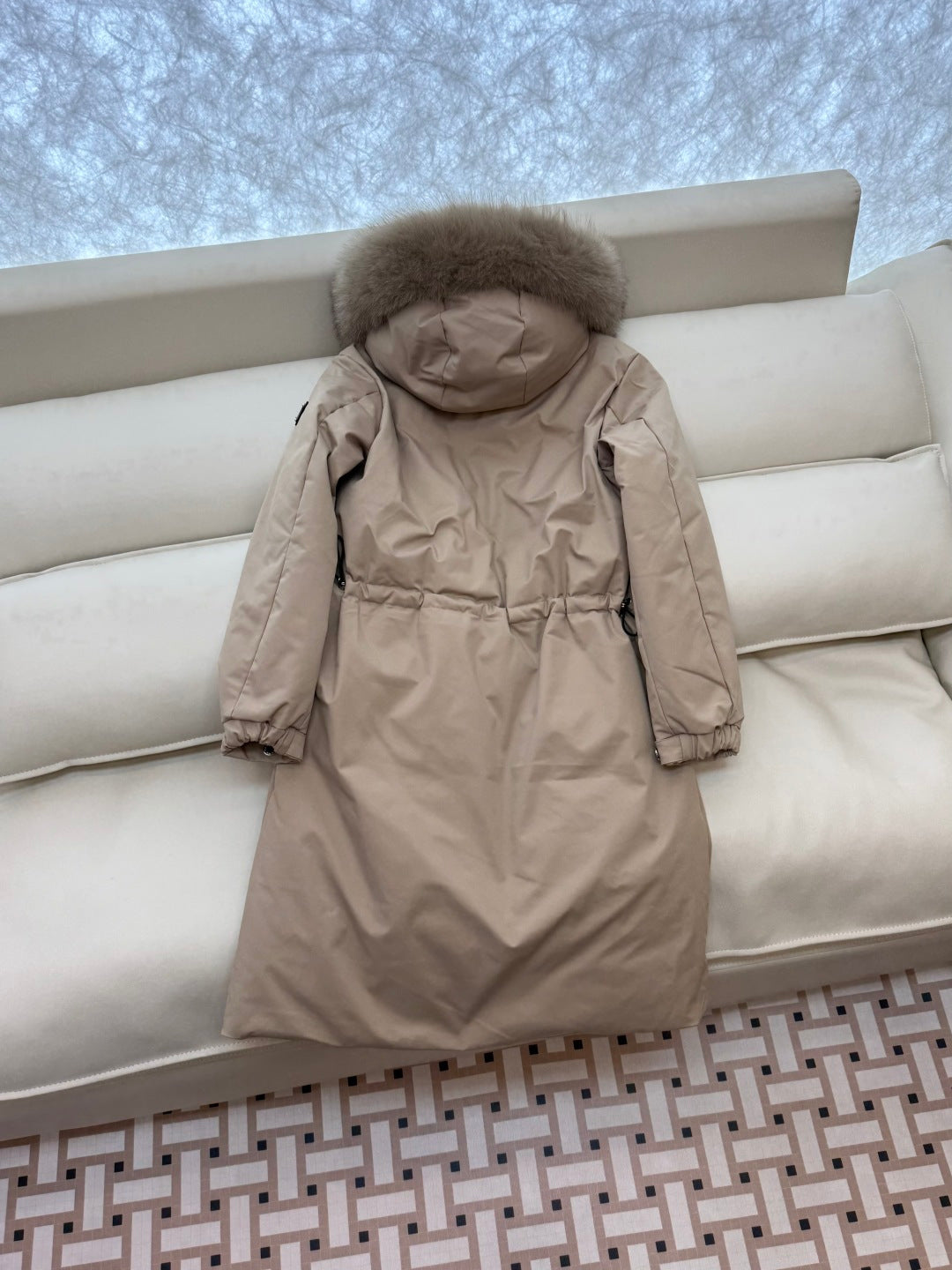 PRADA 25S LONG PUFFER JACKET 519