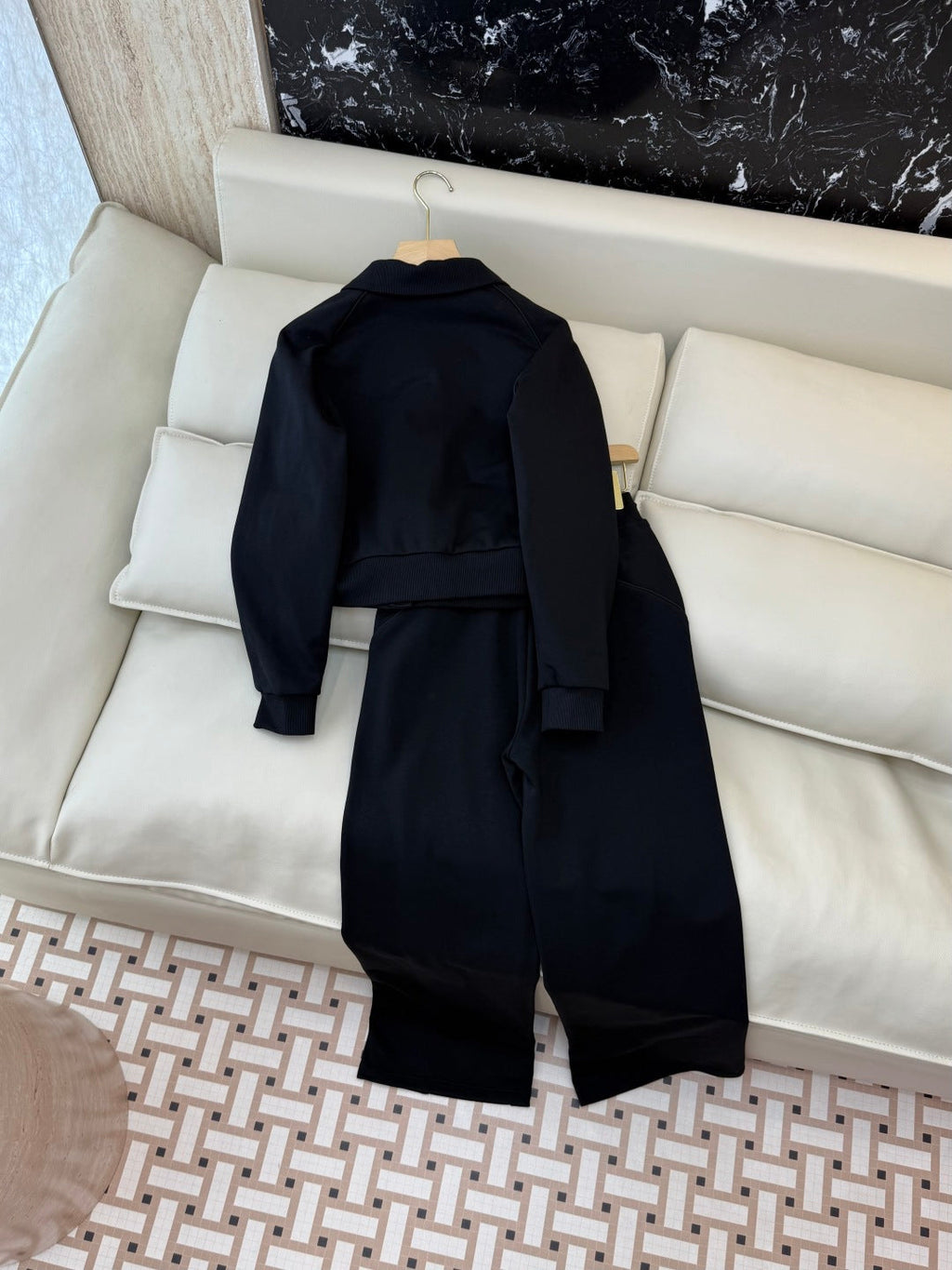 PRADA 25S JACKET AND TROUSERS SET 216