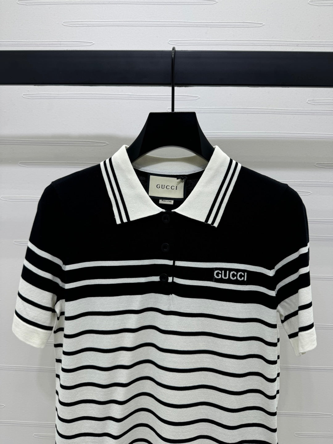 GUCCI Gucci 25 Polo T-Shirt Tencel with Wool 233492