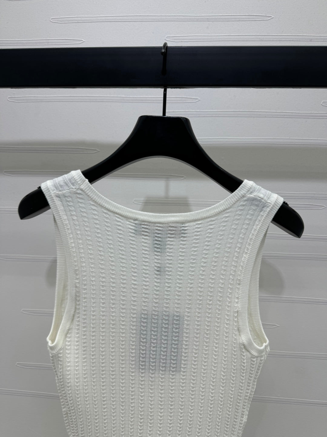 LOUIS VUITTON LV 25S EMBROIDERED KNIT TANK TOP 264272