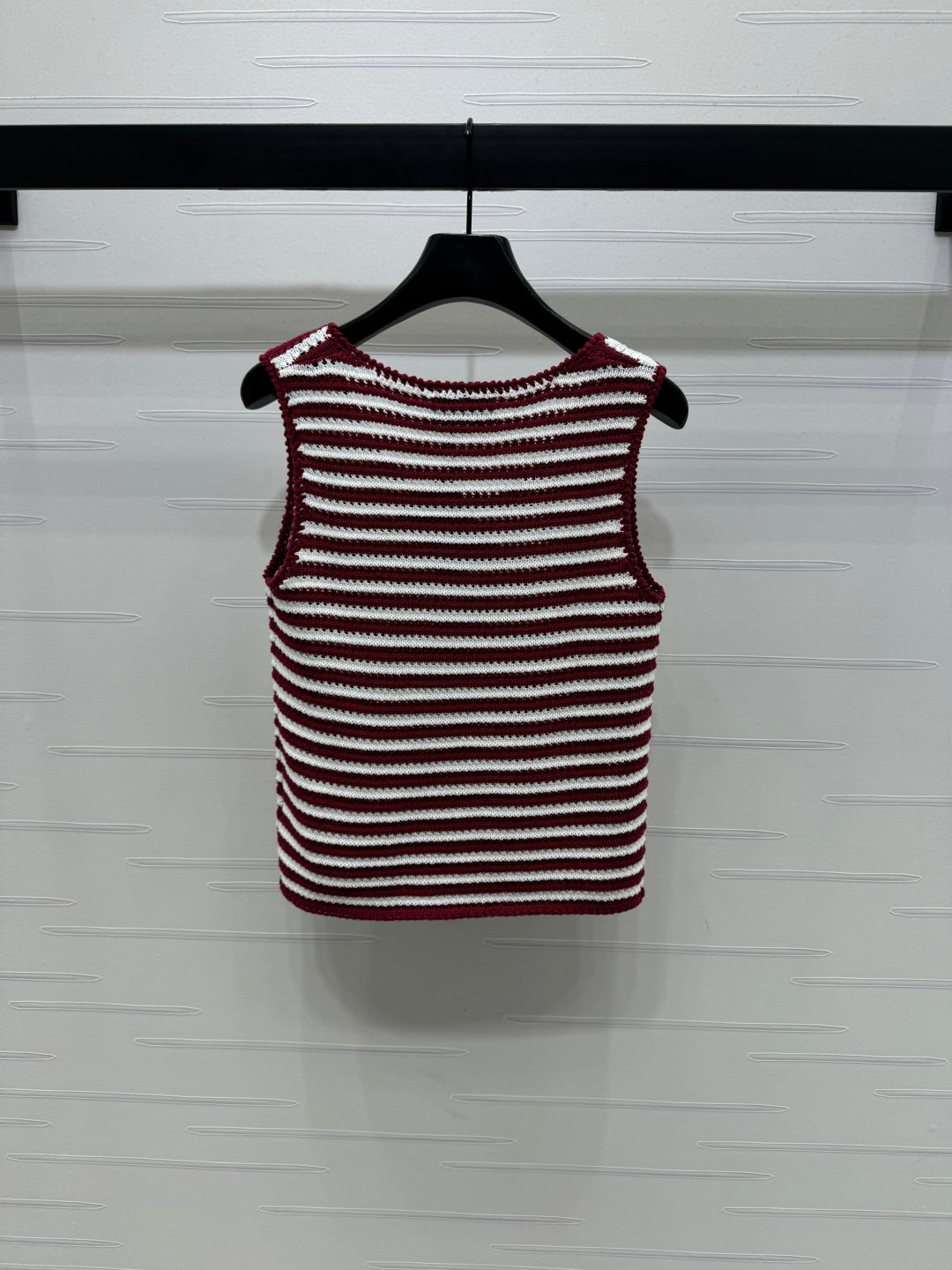 PRADA D 25S STRIPED SWEATER 264183