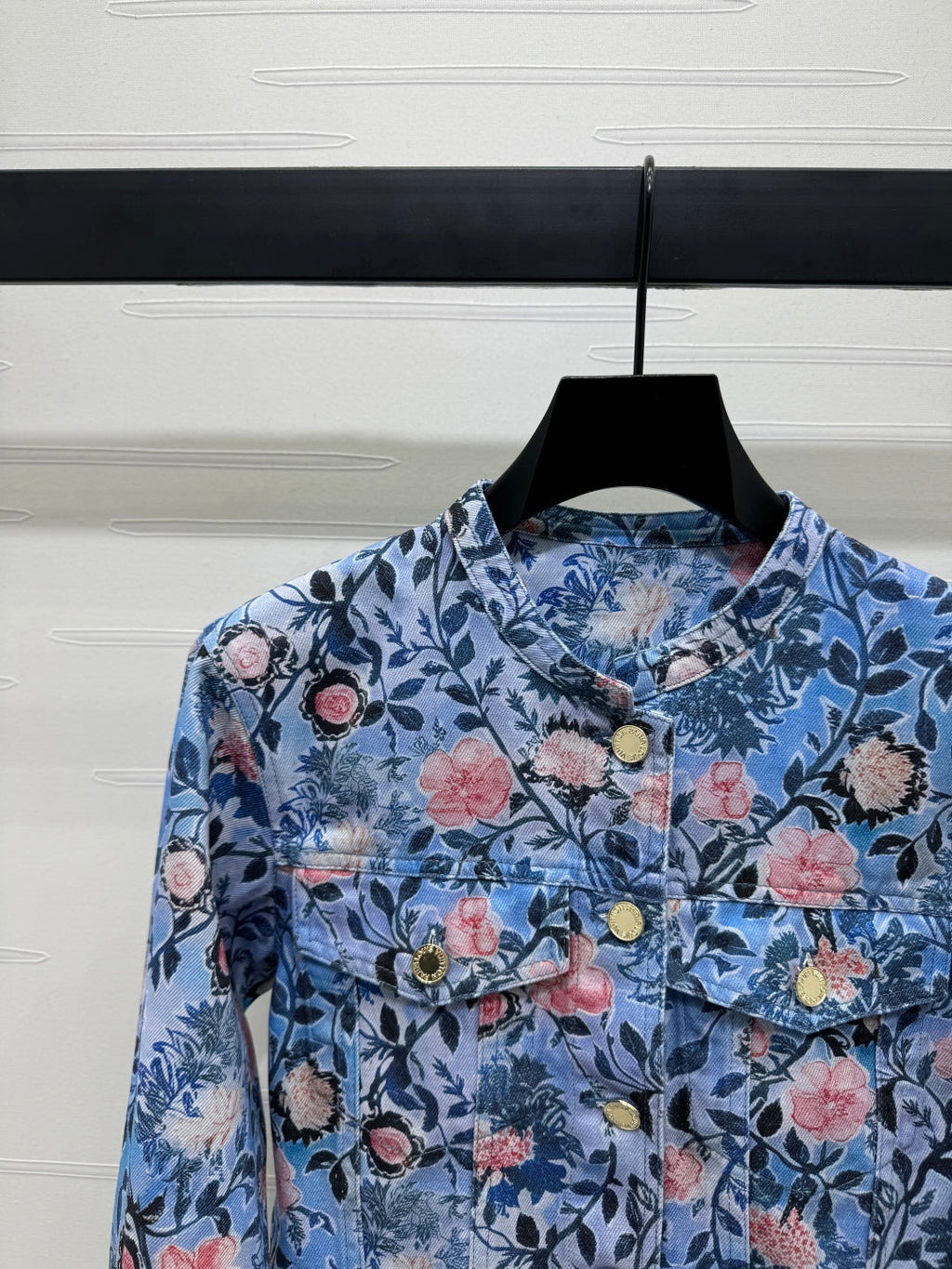LOUIS VUITTON LV 25S PRINTED DENIM JACKET 264199