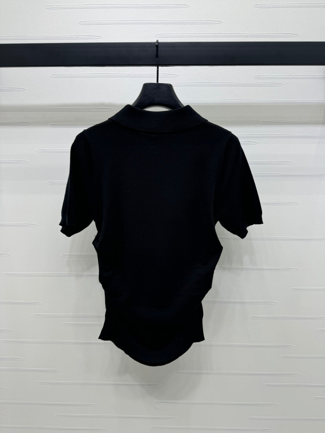 PRADA D 25S SHORT SLEEVE KNIT TOP 264123