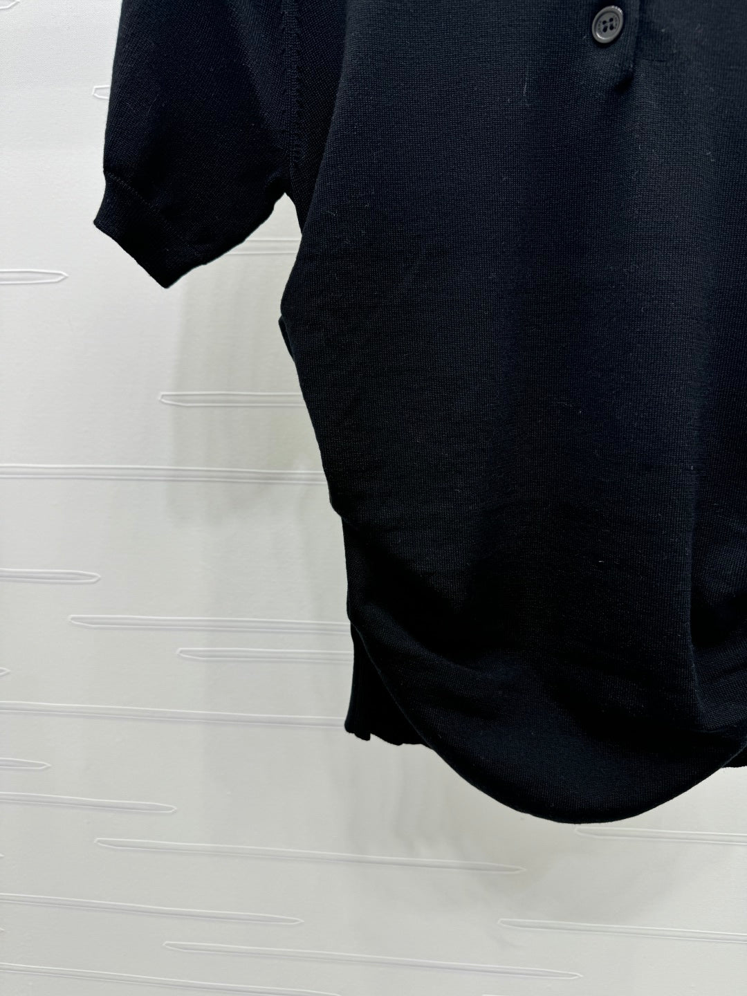 PRADA D 25S SHORT SLEEVE KNIT TOP 264123