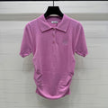 PRADA D 25S SHORT SLEEVE KNIT TOP 264121