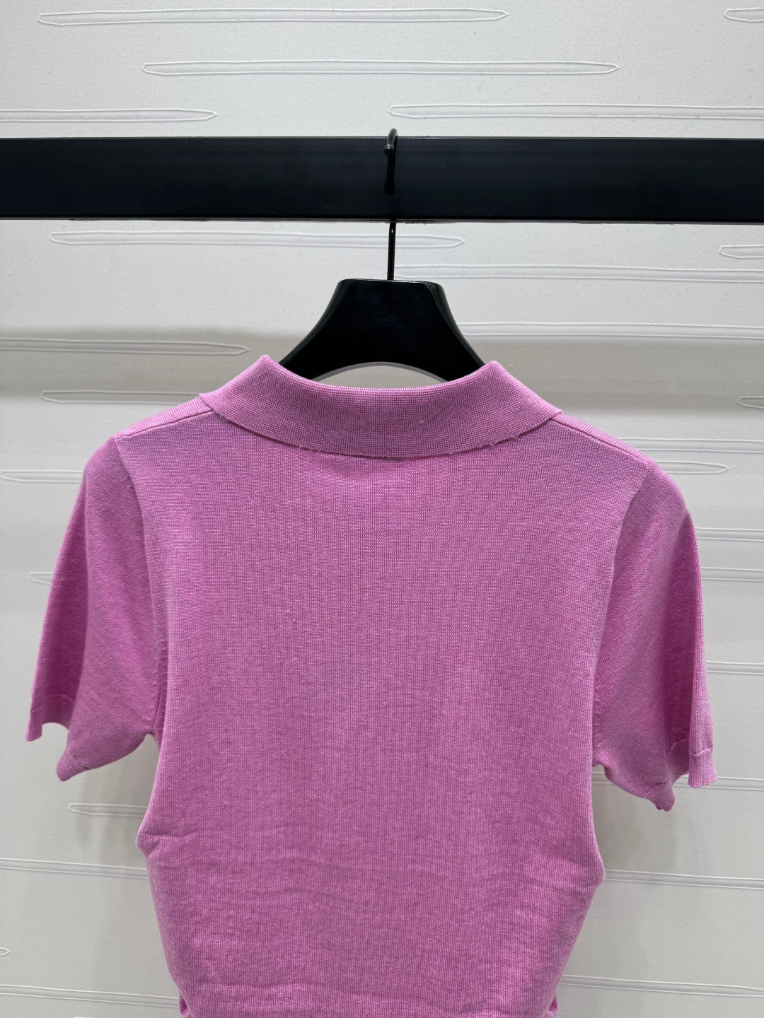 PRADA D 25S SHORT SLEEVE KNIT TOP 264121