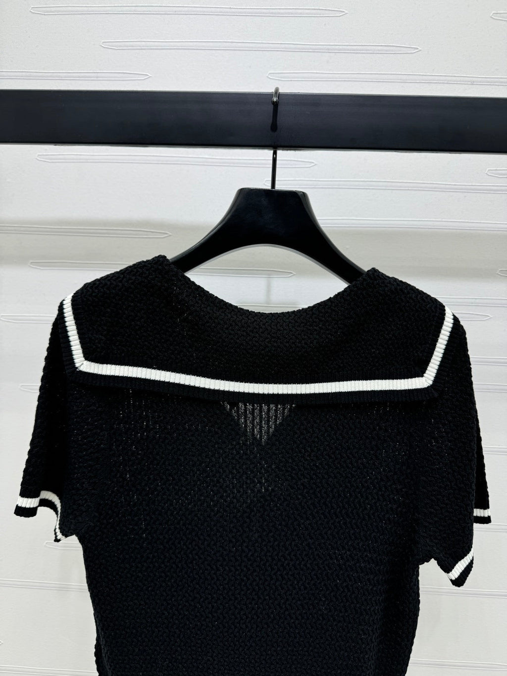 LOEWE 25S SHORT SLEEVE KNITTED CAPE 264036