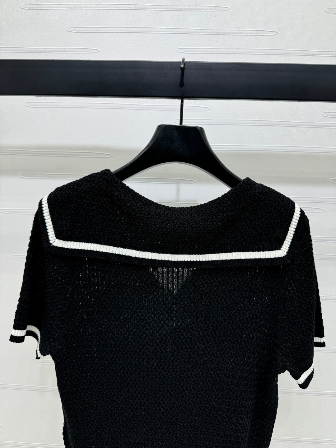LOEWE 25S SHORT SLEEVE KNITTED CAPE 264036