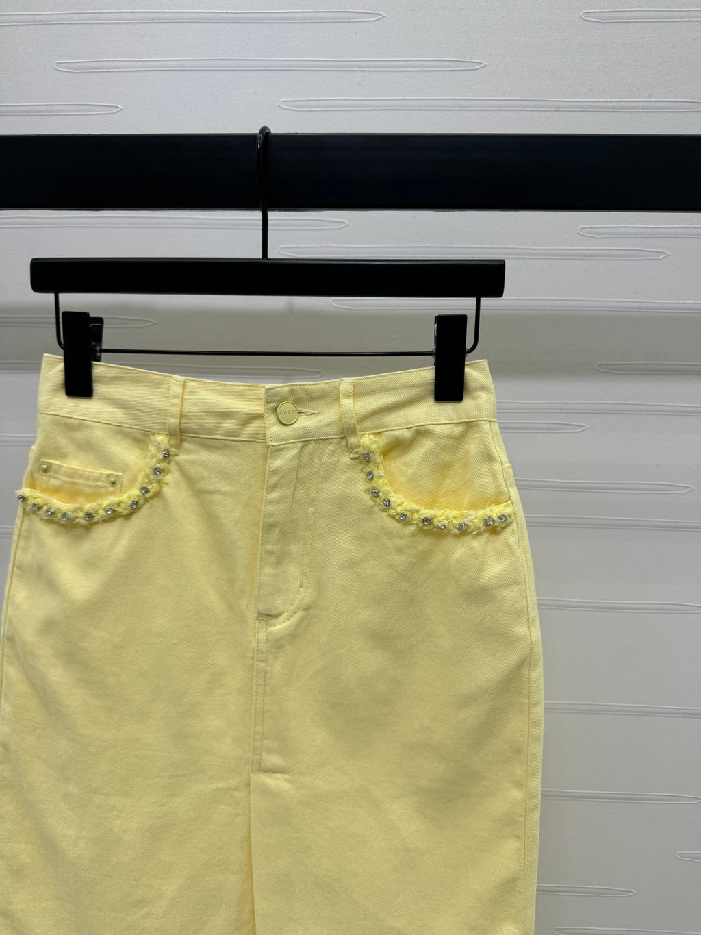 GUCCI SLIT DENIM SKIRT 269444