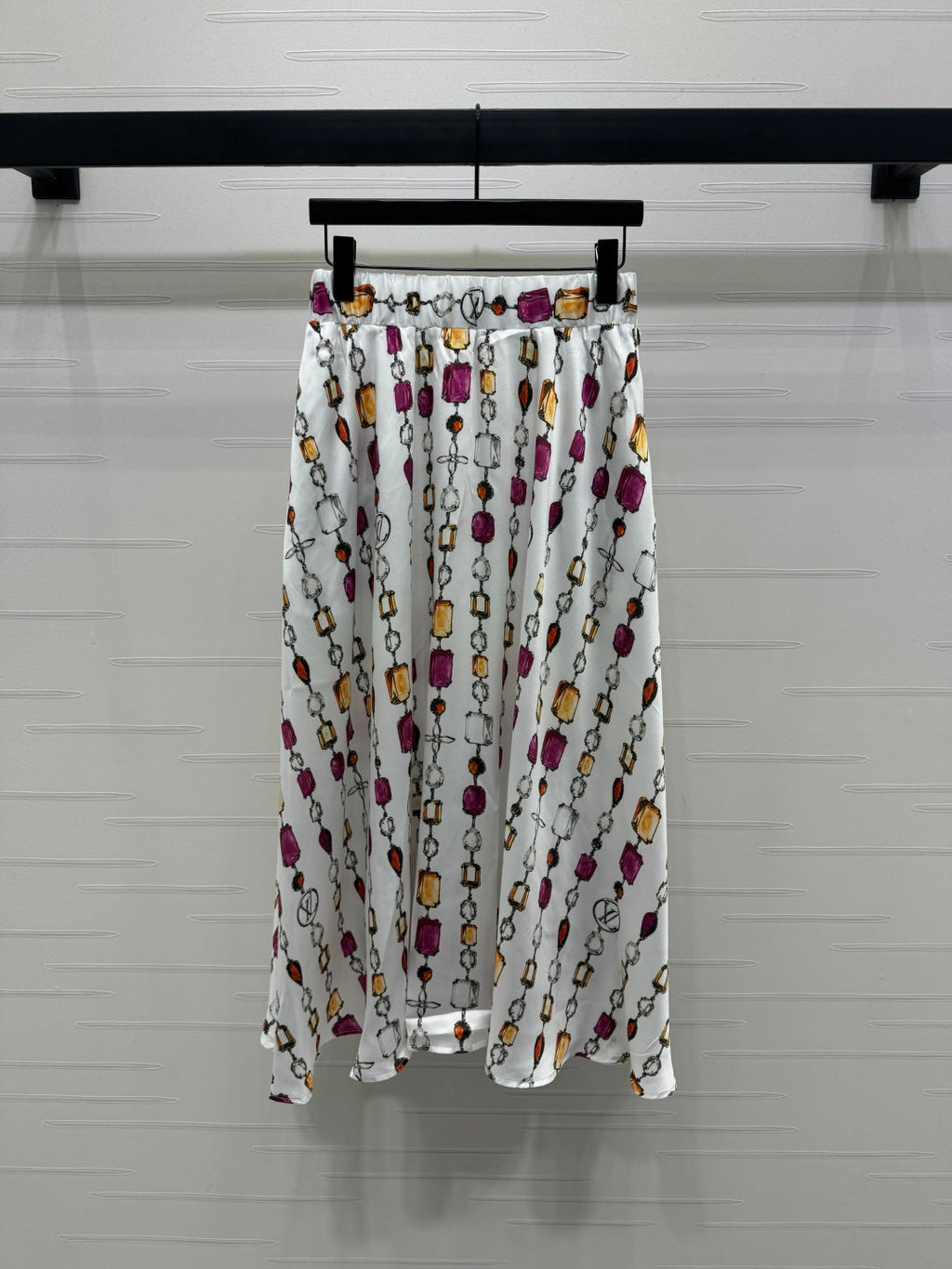 LOUIS VUITTON LV PRINTED SKIRT 269522