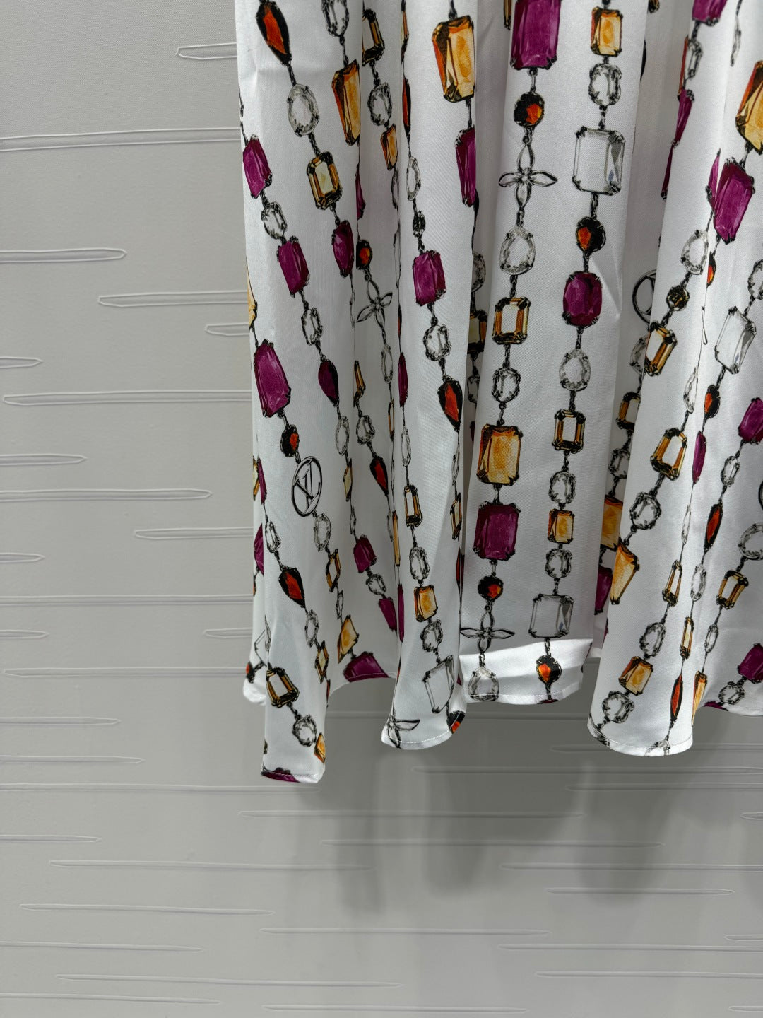 LOUIS VUITTON LV PRINTED SKIRT 269522
