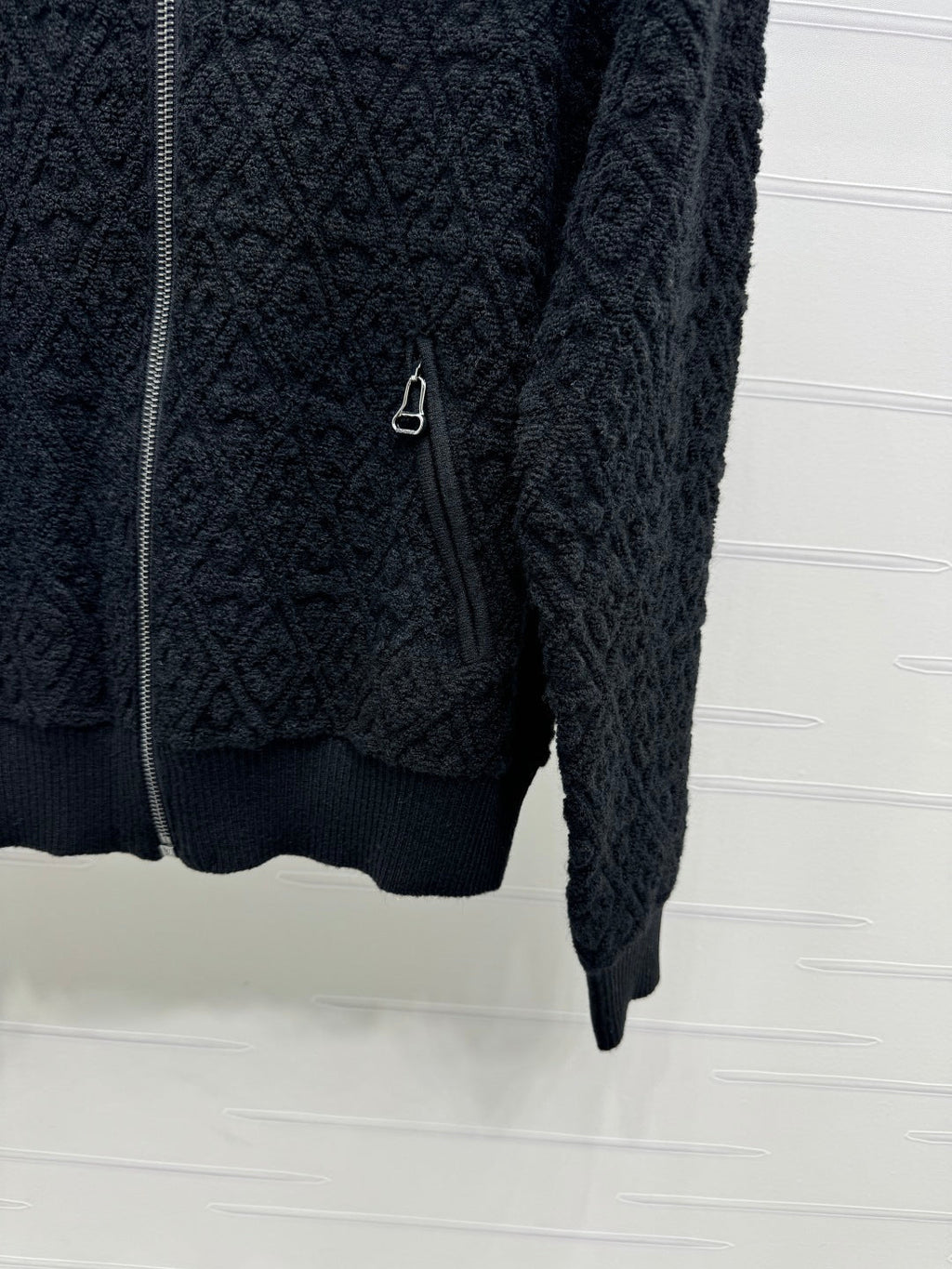 LOUIS VUITTON LV ZIP-UP LONG-SLEEVE KNIT CARDIGAN 274961
