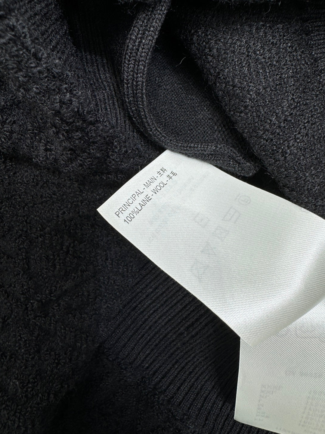 LOUIS VUITTON LV ZIP-UP LONG-SLEEVE KNIT CARDIGAN 274961