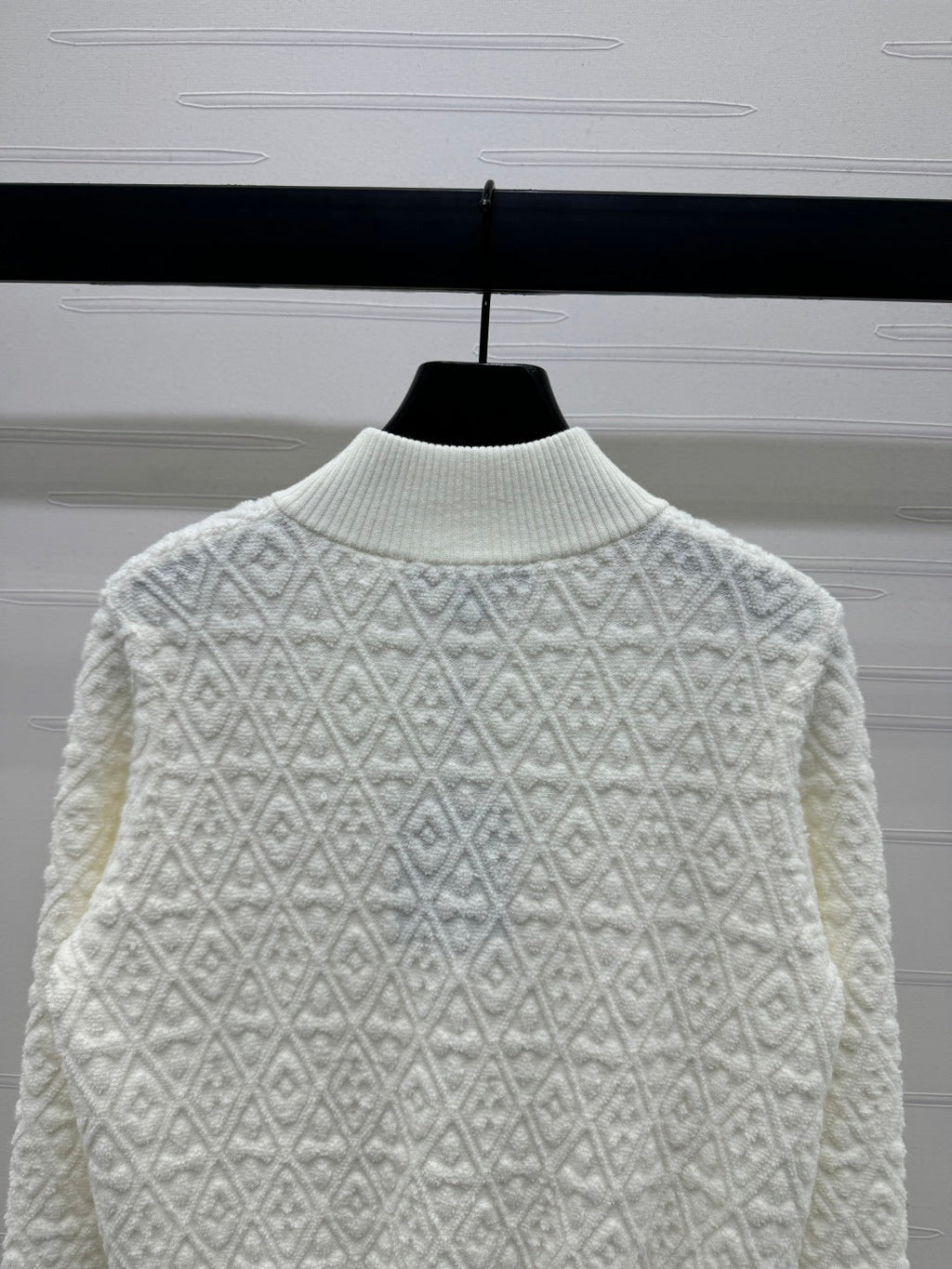 LOUIS VUITTON LV ZIP-UP LONG-SLEEVE KNIT CARDIGAN 274960