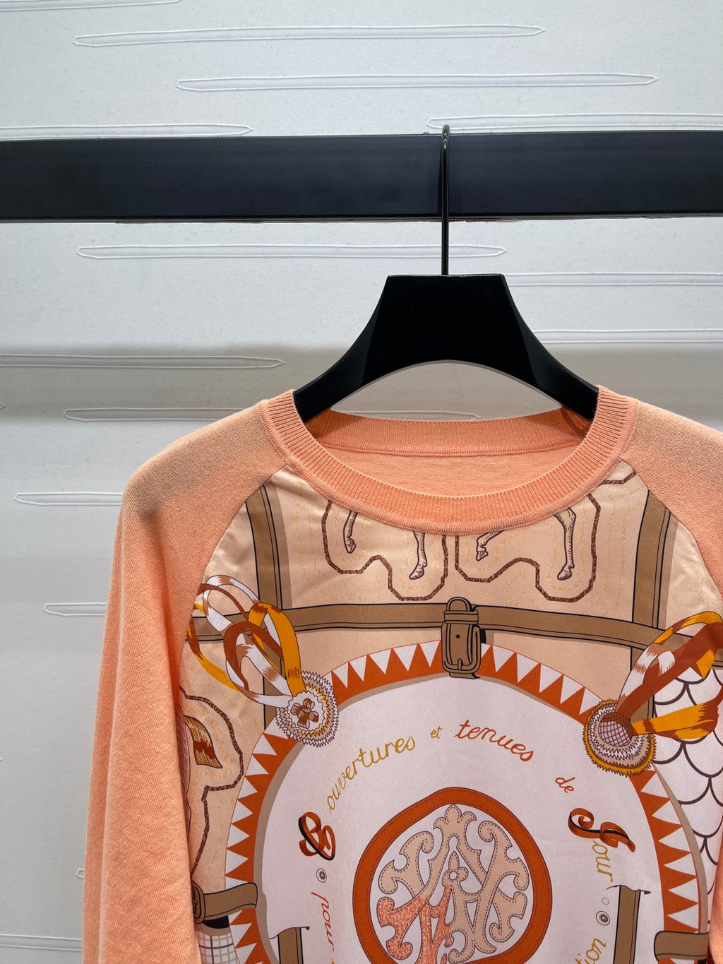HERMES 25S LONG-SLEEVE CREW-NECK SWEATER 289
