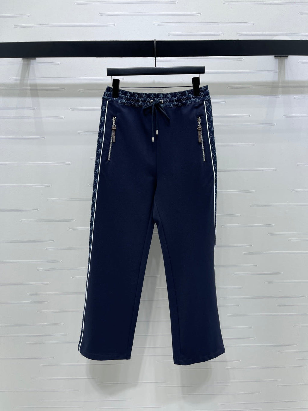 LOUIS VUITTON LV 25S PATCHWORK STRAIGHT-LEG DENIM JEANS 0127