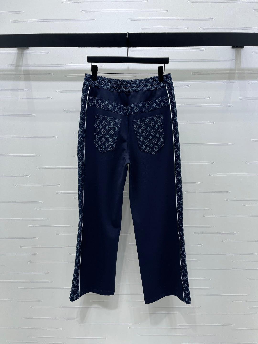 LOUIS VUITTON LV 25S PATCHWORK STRAIGHT-LEG DENIM JEANS 0127