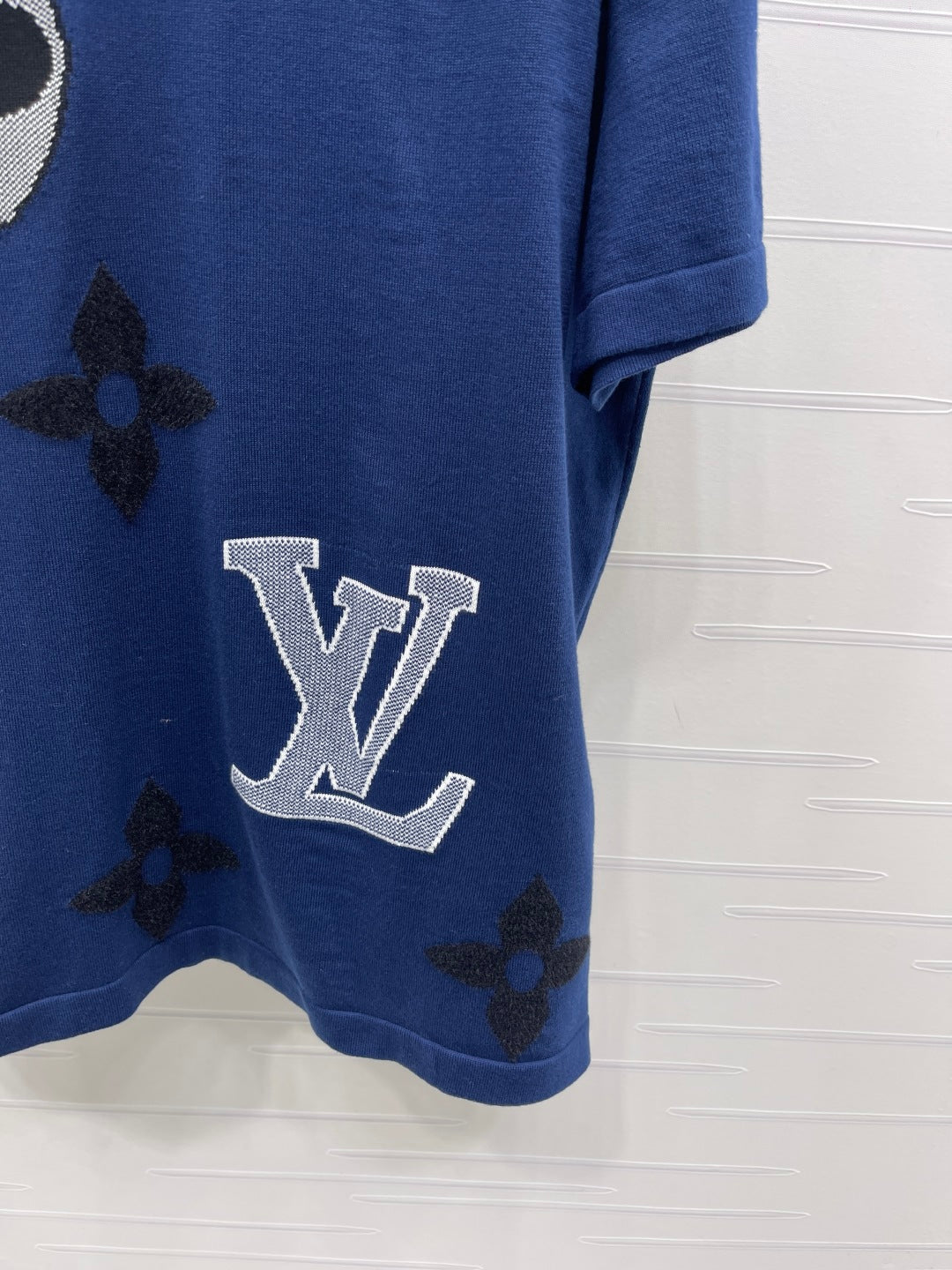 LOUIS VUITTON LV 25S SHORT-SLEEVE CREW NECK SWEATER 0090