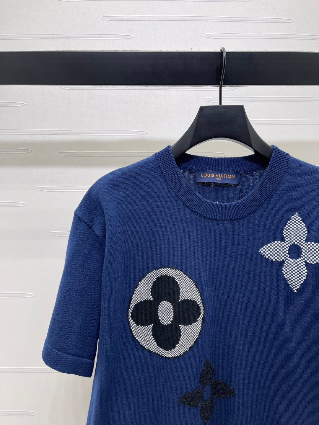 LOUIS VUITTON LV 25S SHORT-SLEEVE CREW NECK SWEATER 0090