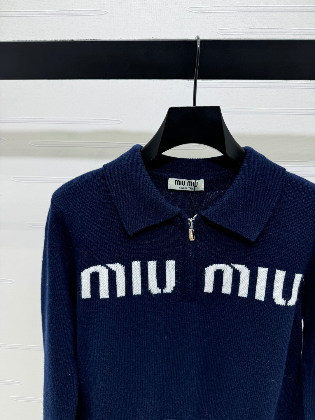 MIUMIU POLO KNIT SWEATER STYLE 750