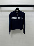 MIUMIU POLO KNIT SWEATER STYLE 750