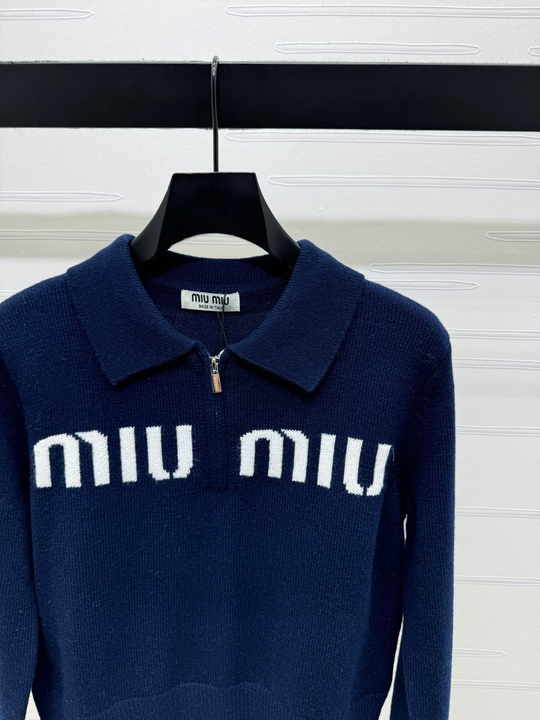 MIUMIU POLO KNIT SWEATER STYLE 750