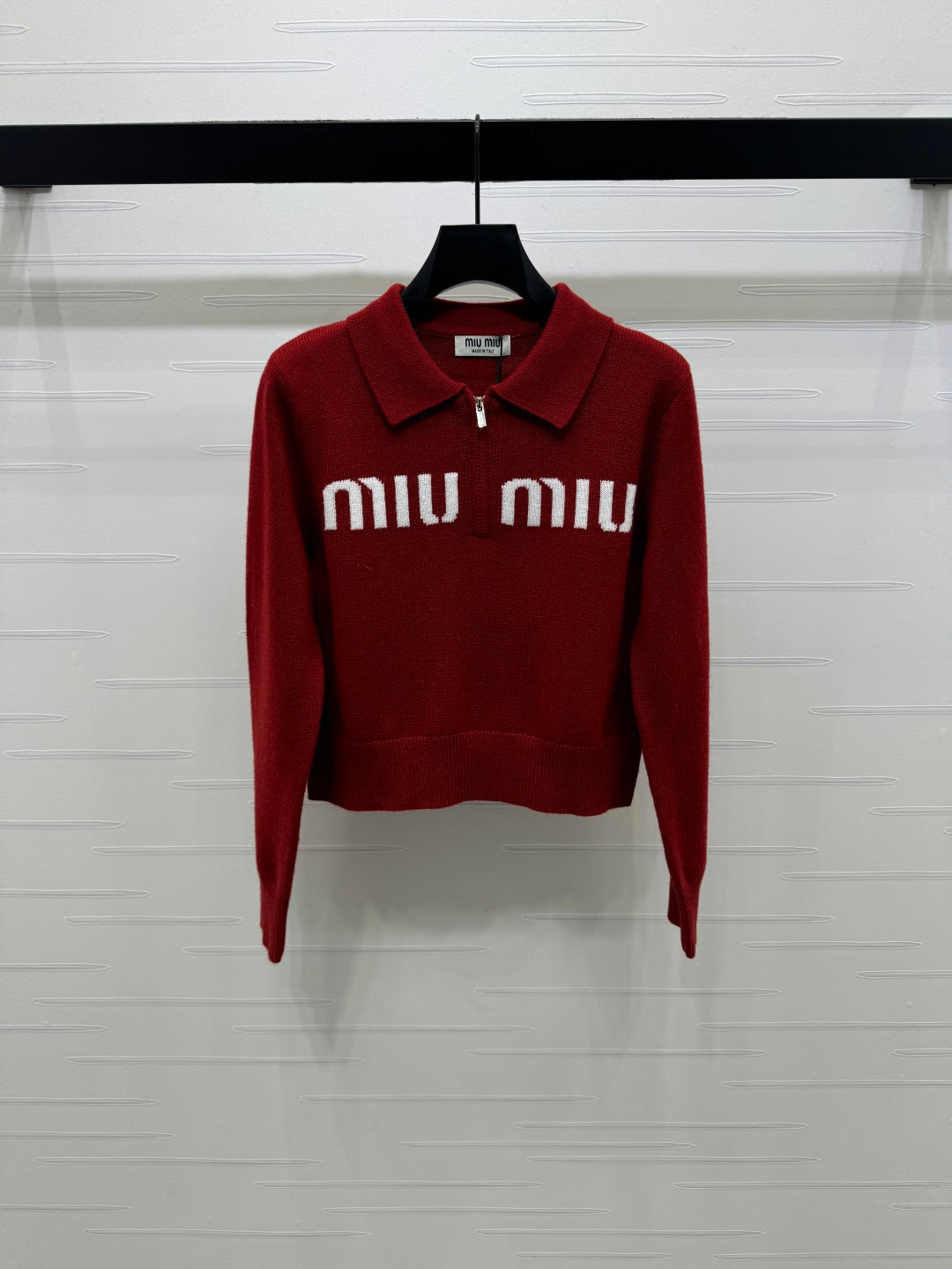 MIUMIU POLO KNIT SWEATER STYLE 749