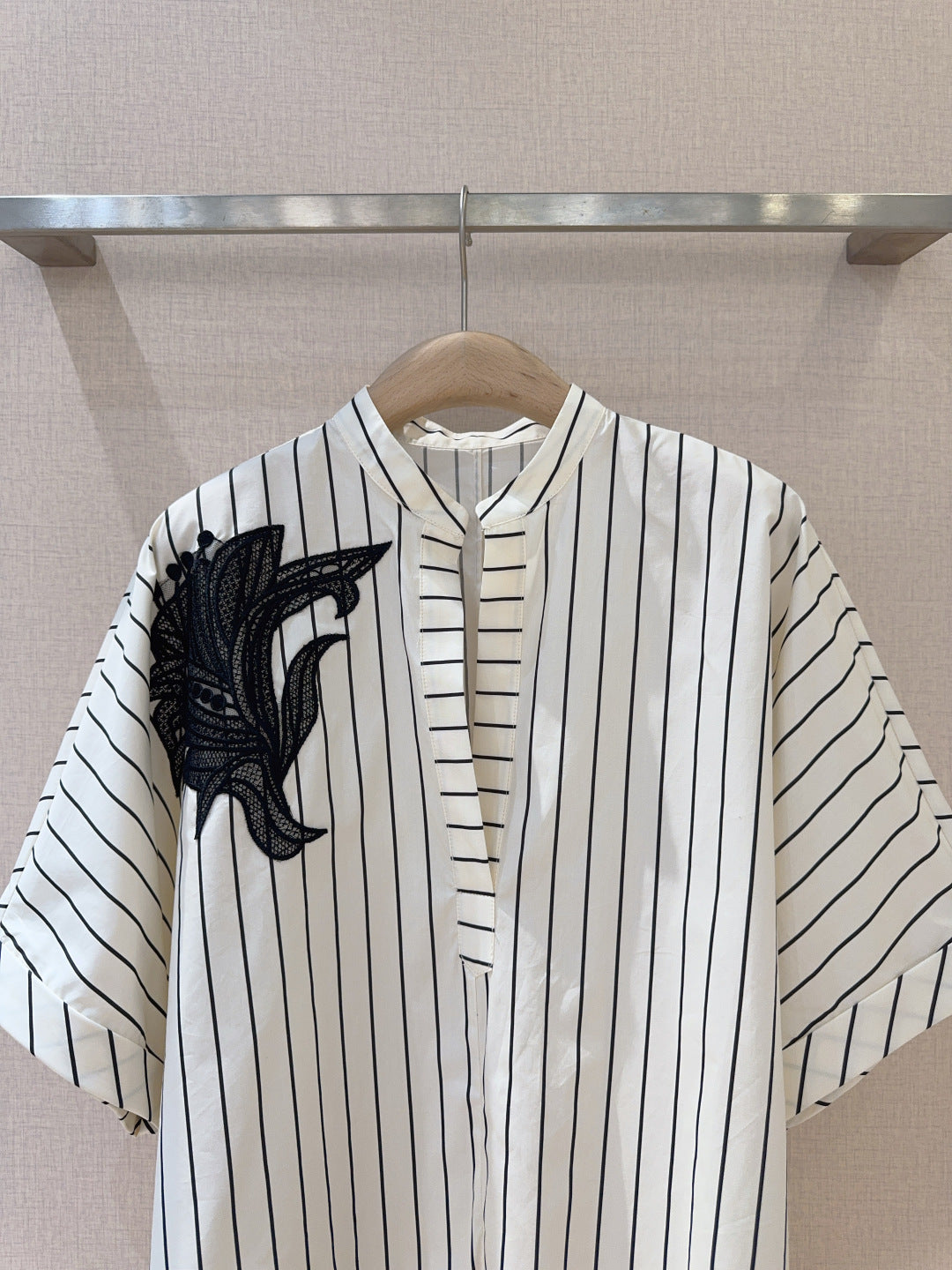LOUIS VUITTON LV 25S VERTICAL STRIPED SHIRT 0148