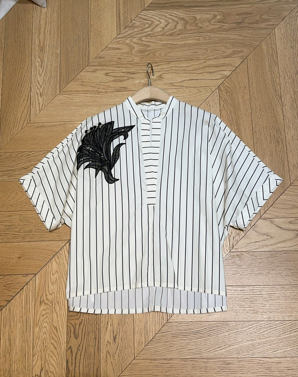 LOUIS VUITTON LV 25S VERTICAL STRIPED SHIRT 0148