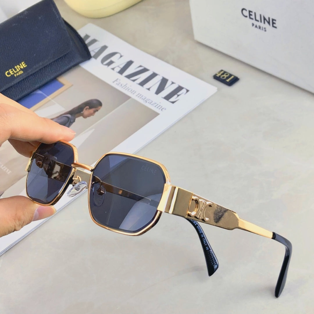 CELINE TRIOMPHE SUNGLASS 501780 IN METAL
