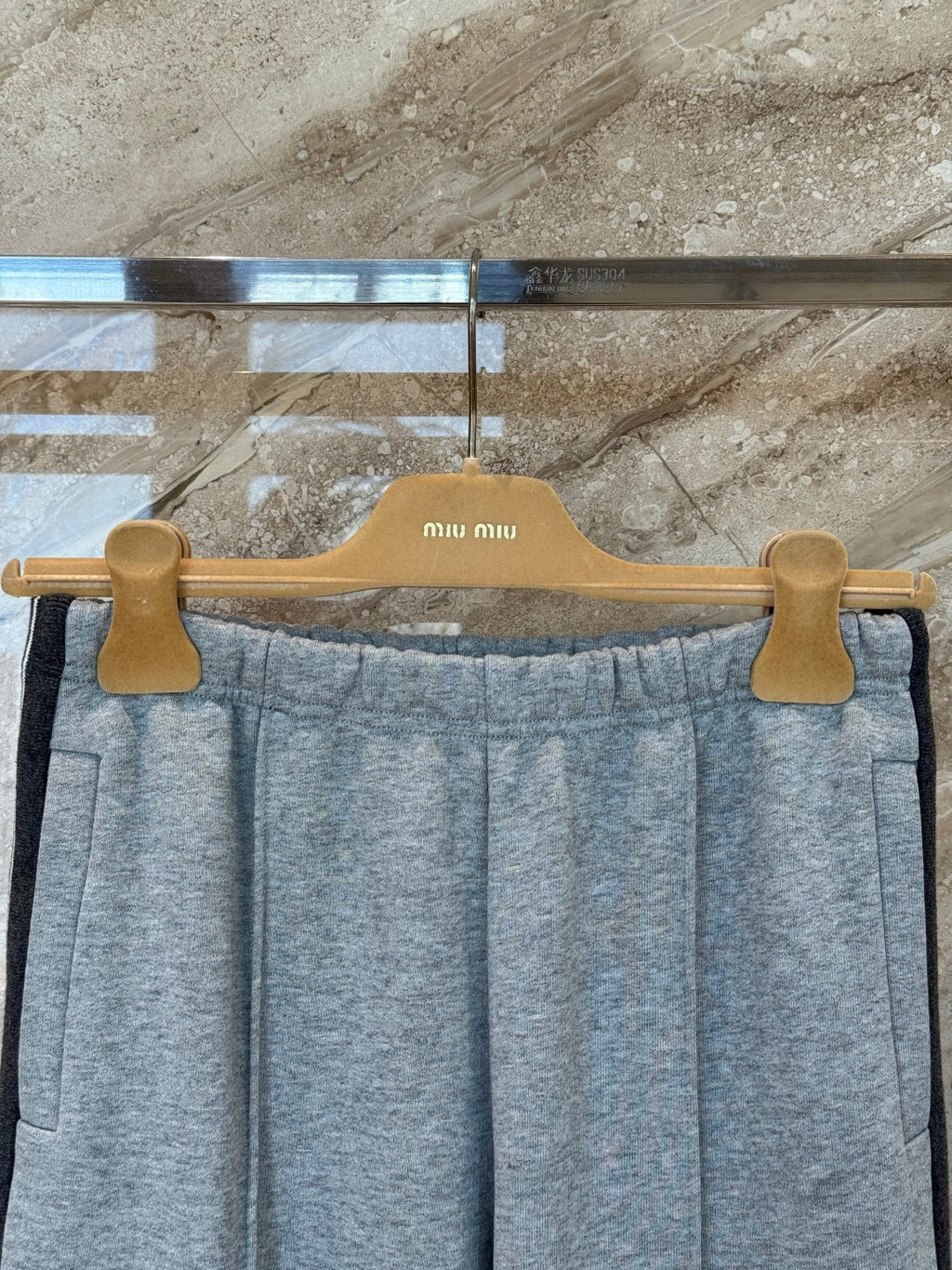 MIUMIU STRAIGHT-LEG PANTS STYLE 715
