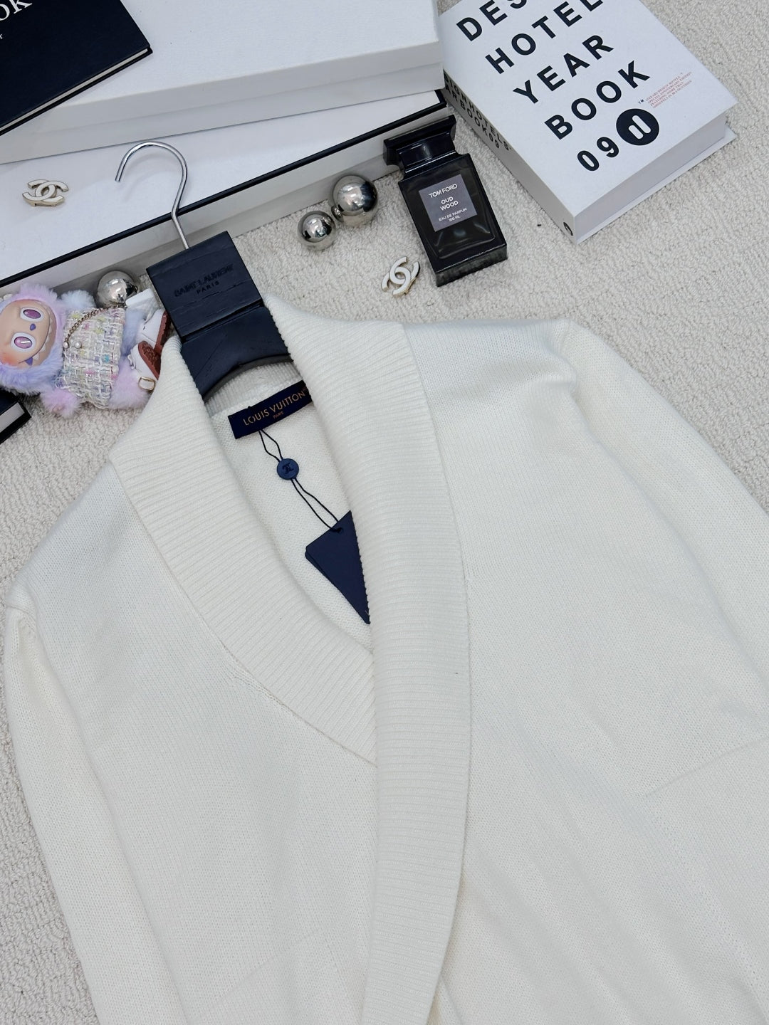LOUIS VUITTON LV 25S LONG KNIT CARDIGAN 0075