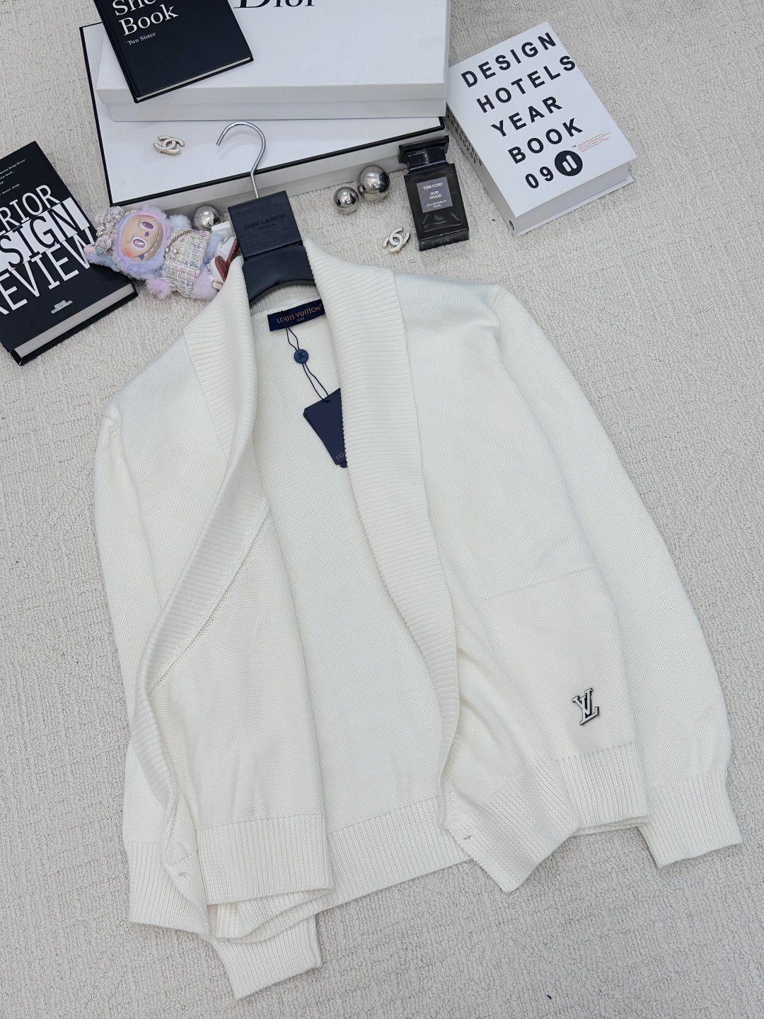 LOUIS VUITTON LV 25S LONG KNIT CARDIGAN 0075