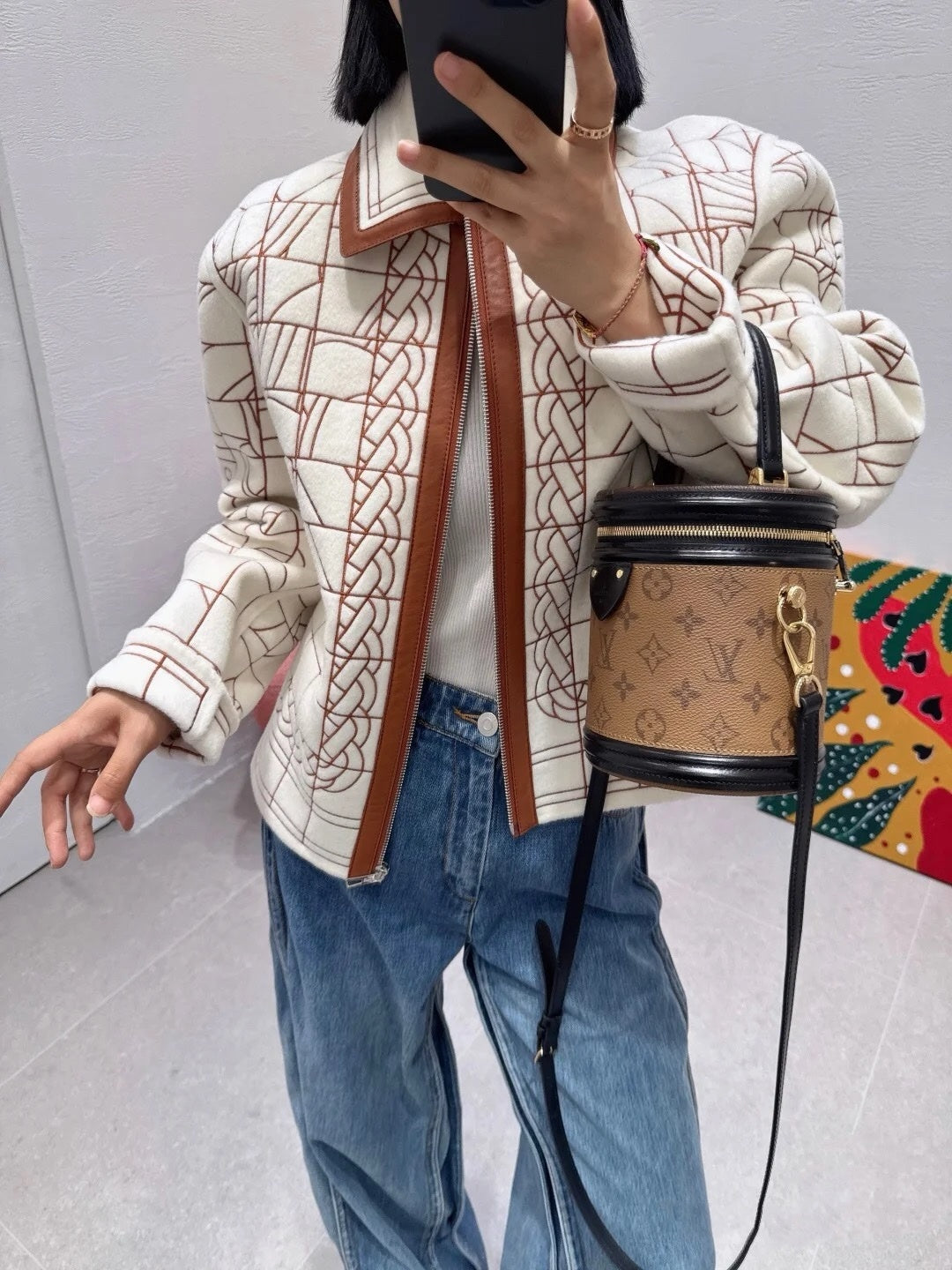 HERMES HERMES 25S JACKET 528560