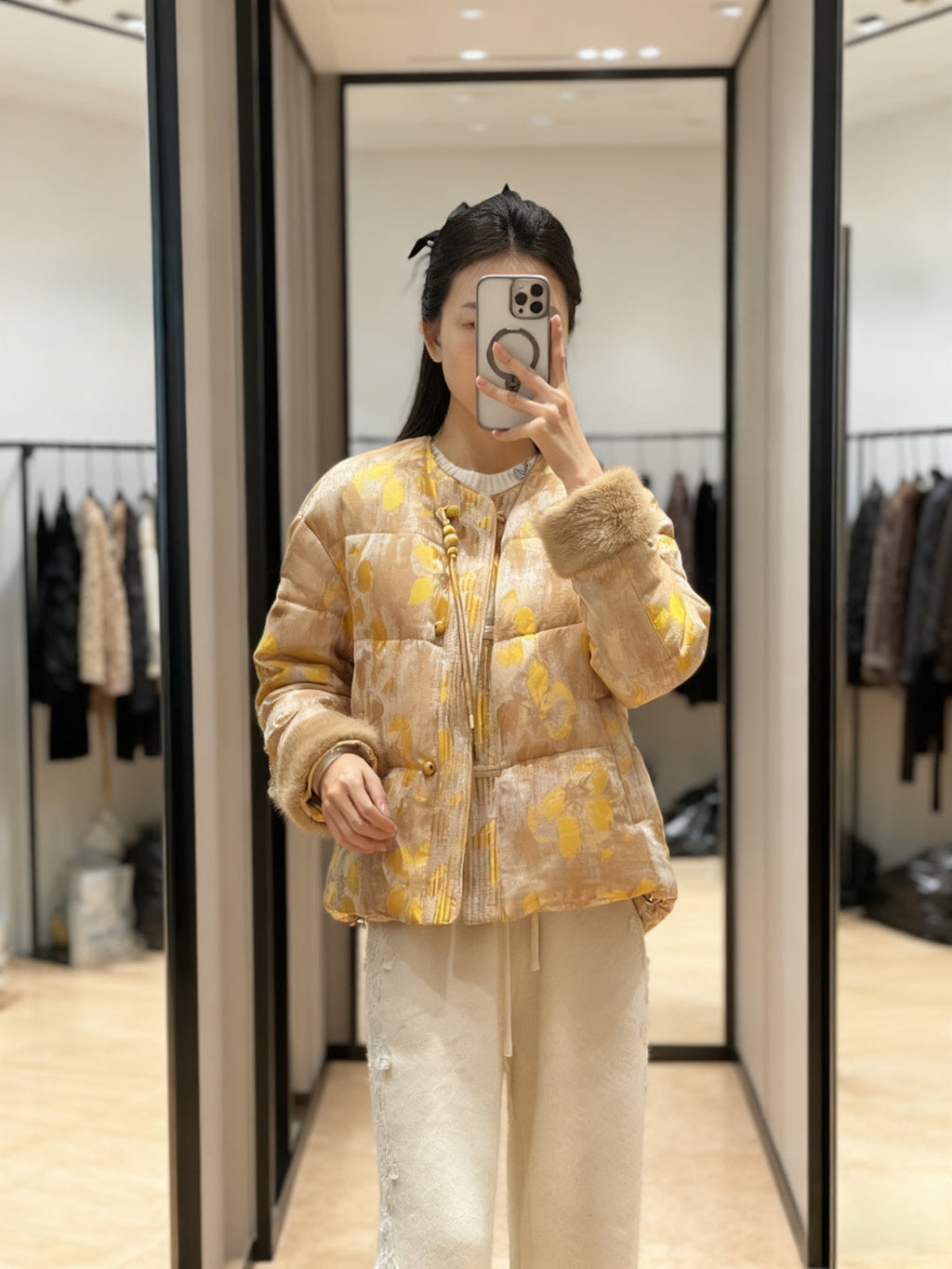 HERMES 25S MINK FUR JACKET 484