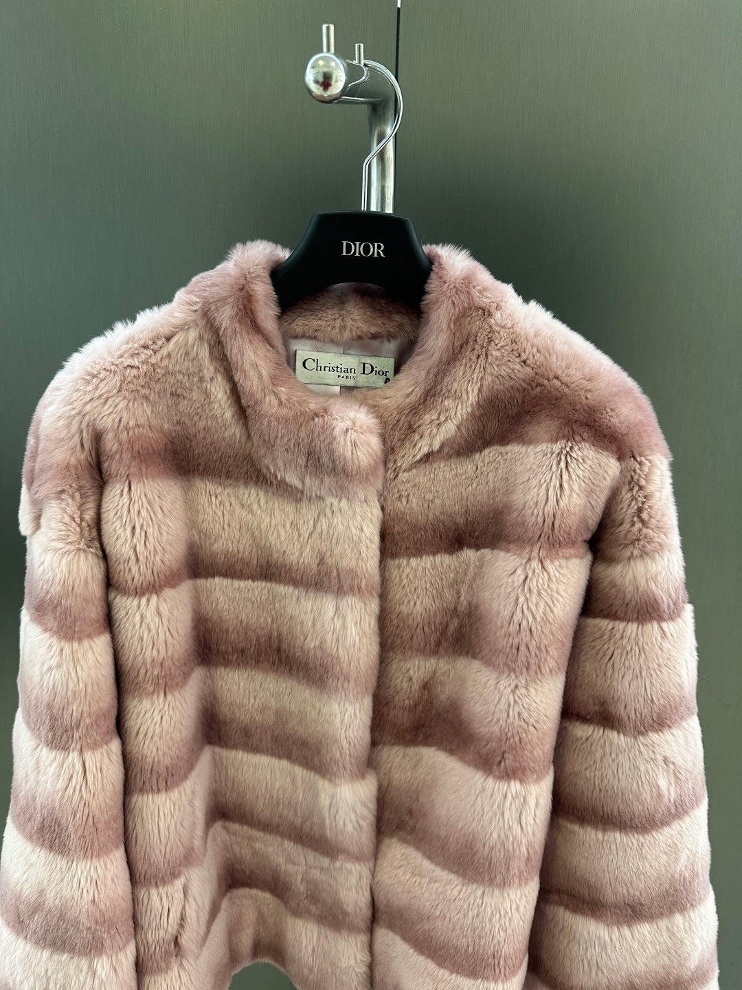 DIOR 25S RABBIT FUR JACKET 736