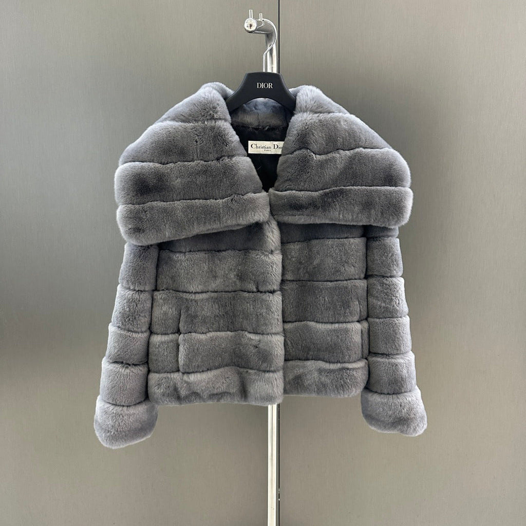 DIOR 25S RABBIT FUR JACKET 739