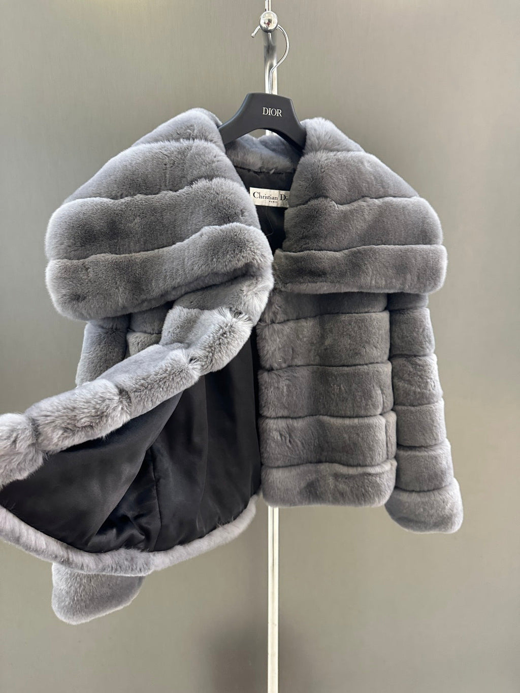 DIOR 25S RABBIT FUR JACKET 739