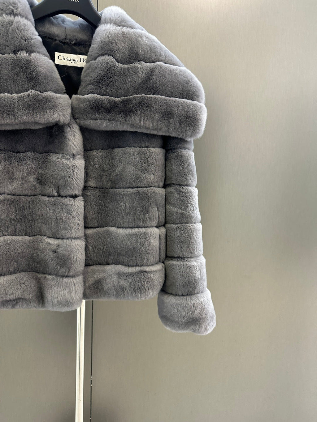 DIOR 25S RABBIT FUR JACKET 739