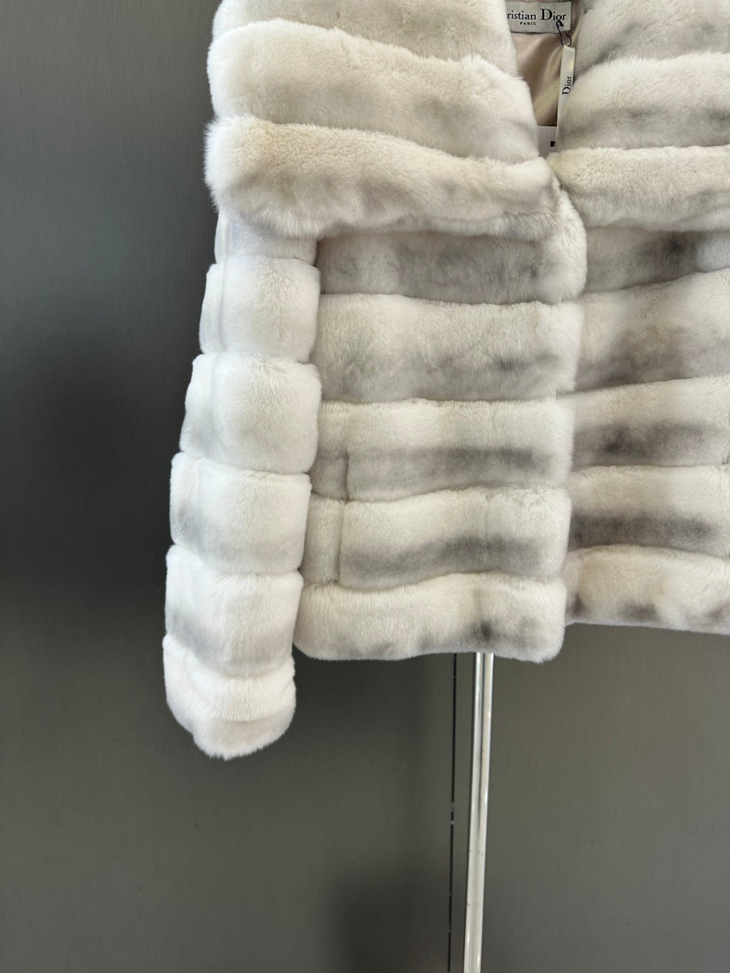 DIOR 25S RABBIT FUR JACKET 738