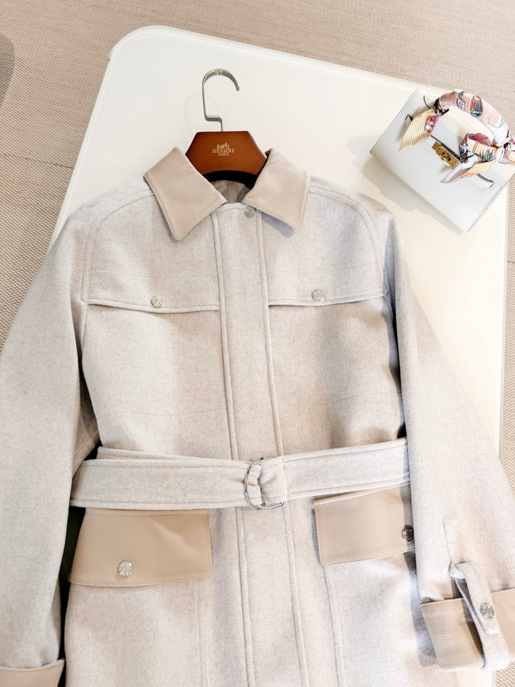 HERMES 25S CASERE COAT 309