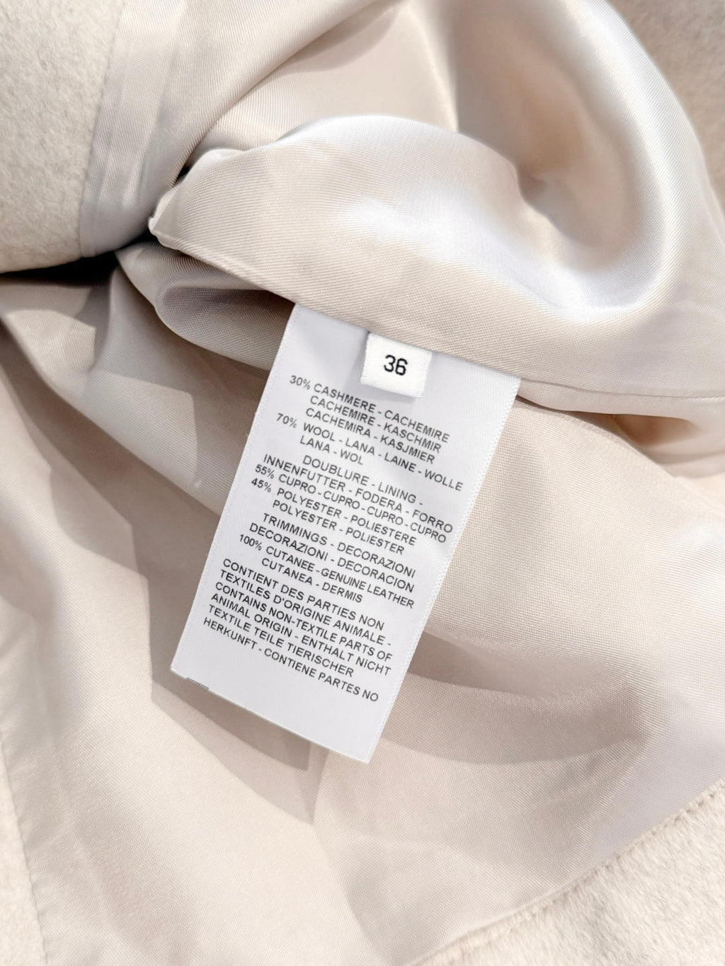 HERMES 25S CASERE COAT 309